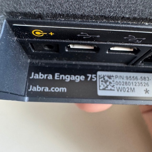 Jabra Engage 75 Wireless Headset Charging Base Dock Stand - Picture 5 of 7